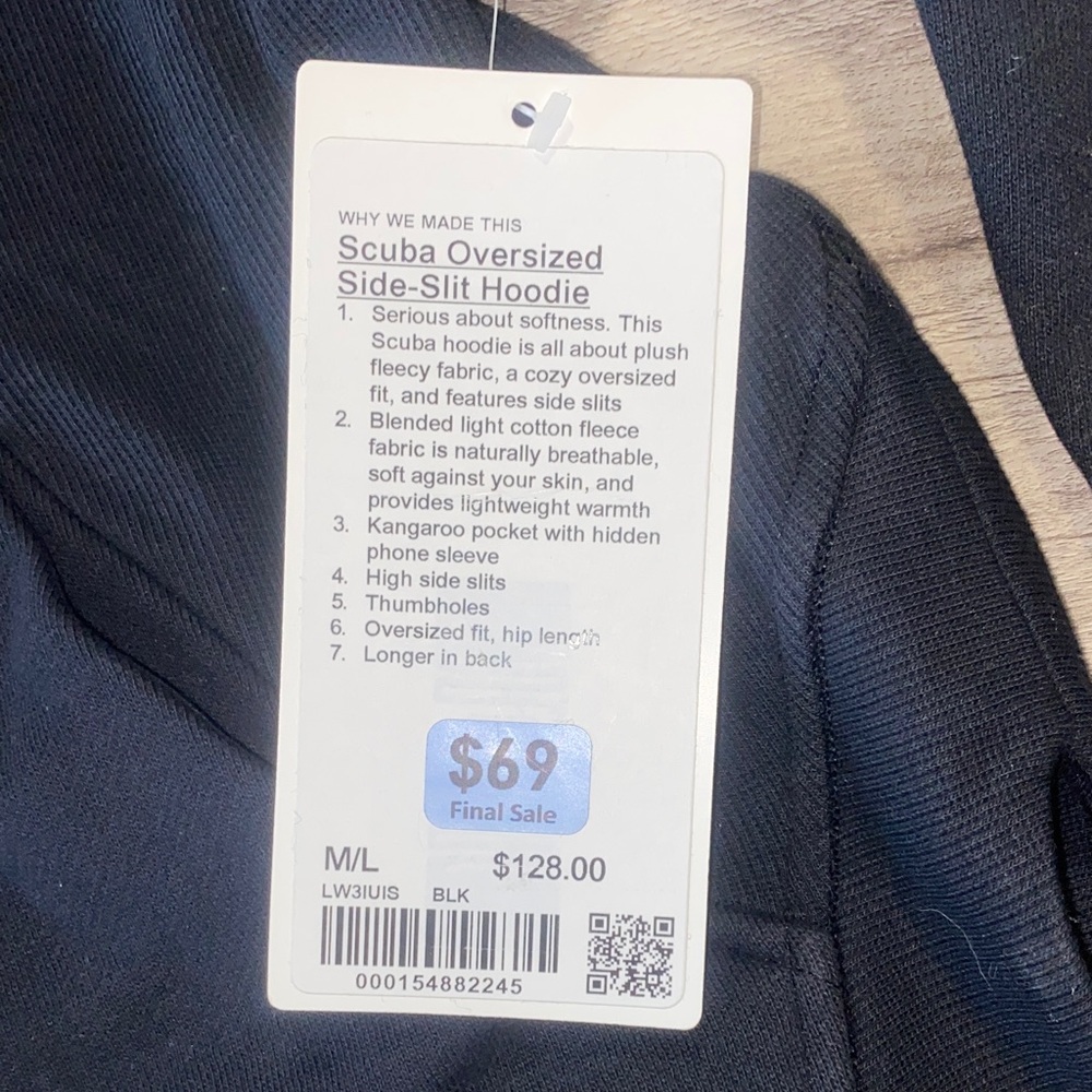 lululemon athletica Scuba Oversized Side-Slit Hoodie - Picture 2 of 5